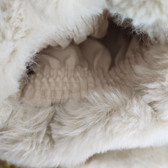 Nike Essentials Women's XL Big Swoosh Faux Fur Logo Full Zip Jacket - Picture 8 of 16